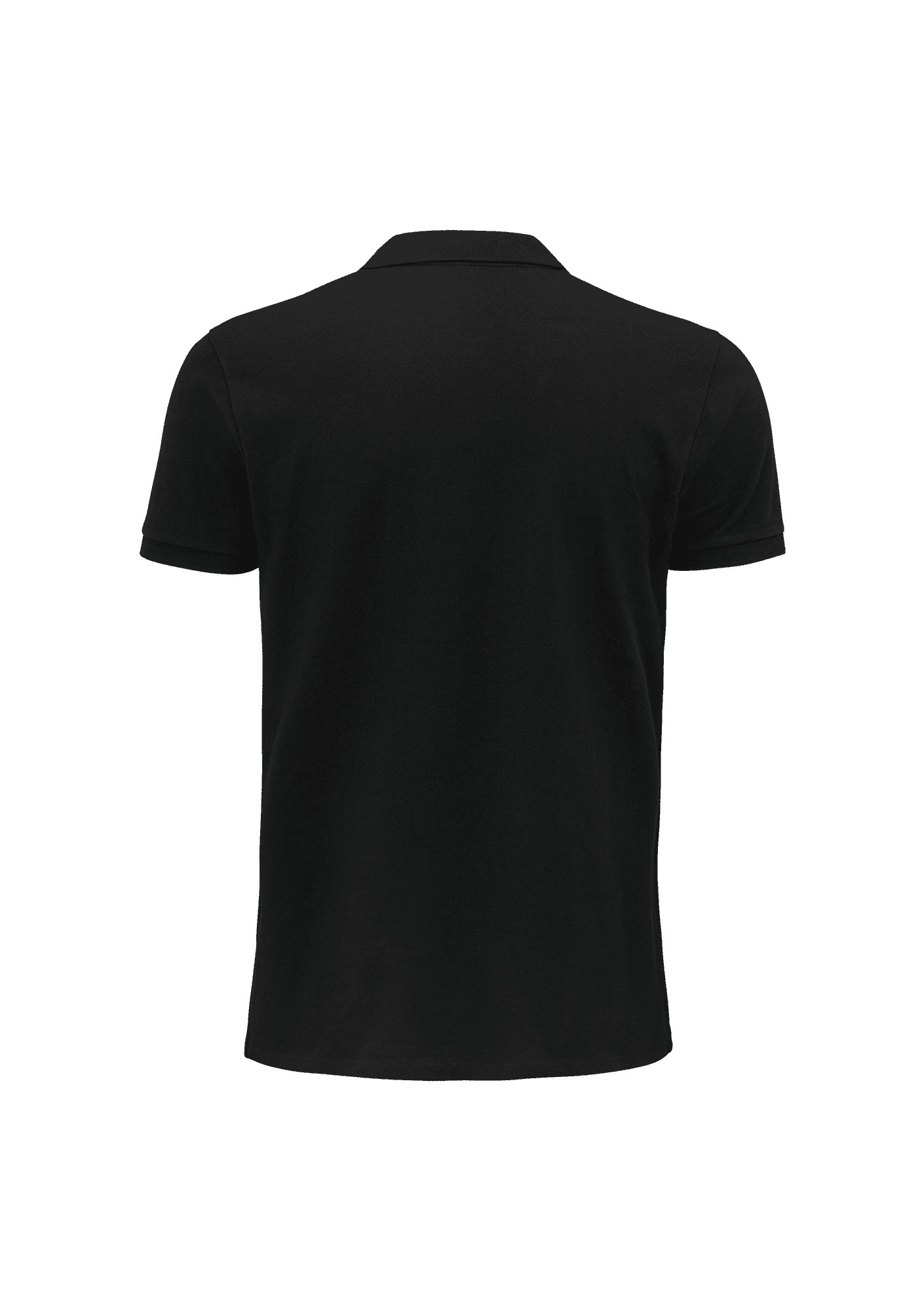 Polo noir Homme 009 US CAGNES BMX - USC09-PLANETHOMMENOIRDOS